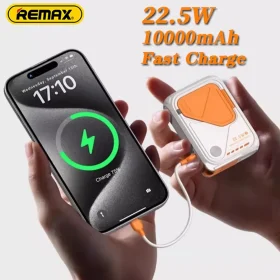 پاوربانک قابل حمل 10000 میلی آمپر برند REMAX