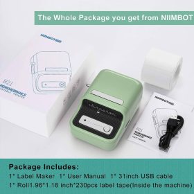 دستگاه لیبل ساز و مینی پرینتر niimobot b21