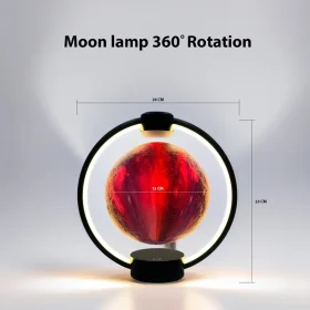 اسپیکر بلوتوثی ماه معلق RGB