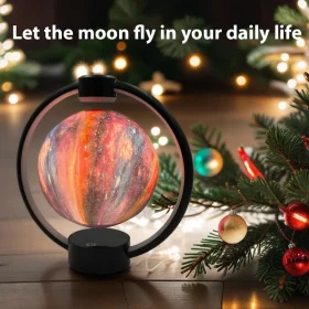 اسپیکر بلوتوثی ماه معلق RGB