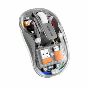 ماوس بی سیم شفاف گرین Green Wireless Turtle Mouse 2400DPI