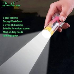 فندک چندمنظوره ضدآب شارژی LED Spotlight