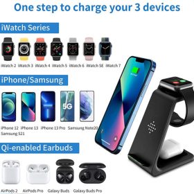 شارژر همزمان گوشی،ساعت، ایربادز GoTravel2