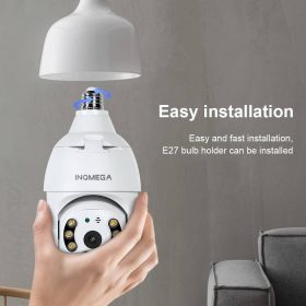 دوربين مداربسته هوشمند لامپی ديد درشب tuya