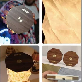 چراغ خواب شارژی چرخشی