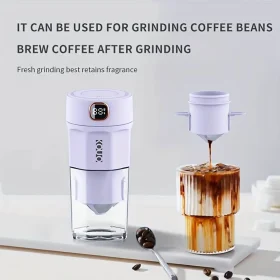 دستگاه قهوه ساز و مخلوط کن قابل حمل