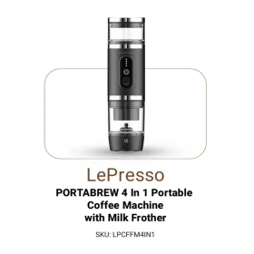 قوه ساز شارژی ۴ کاره lepresso به همراه کیف حمل