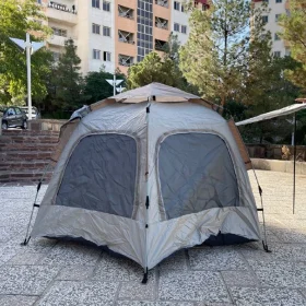 چادر اتوماتیک 4 نفره سایبان دار