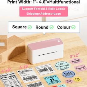 پرینتر حرارتی برچسب با بلوتوث PM-241-BT همراه پایه ی رولِ لیبل