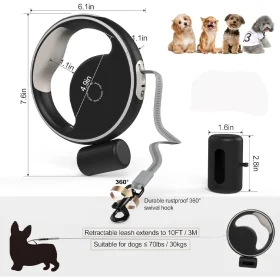 بند سگ با قابلیت جمع شدن