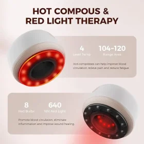 ماساژور بادکش و سنگ داغ برند techlove