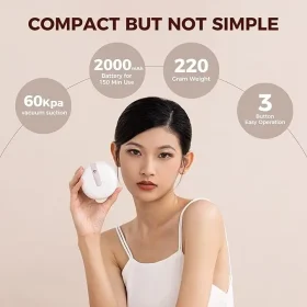 ماساژور بادکش و سنگ داغ برند techlove