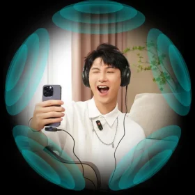 میکروفون بلوتوثی بی‌سیم Hohem MIC-01