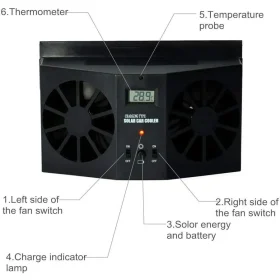 فن تهویه هوای خودرو خورشیدی KAGOR