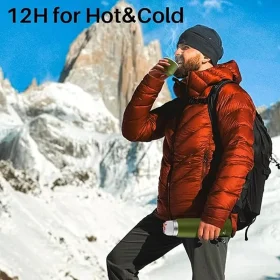 فلاسک دوجداره سانتکو 1000 میلی لیتری مدل VISEU کد HB-1000(WC)