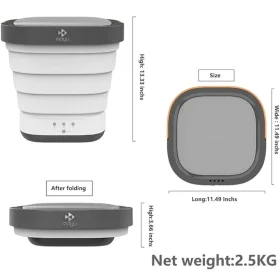 لباسشویی تاشو سطلی قابل حمل مینی MOYU