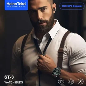 ساعت هوشمند به همراه هندزفری Haino Teko Watch Buds ST 3