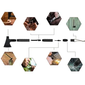 تبر چندکاره گرین لاین مدل Multi-Tool Axe