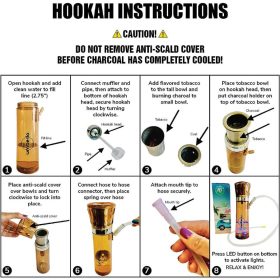 ست قلیان قابل حمل