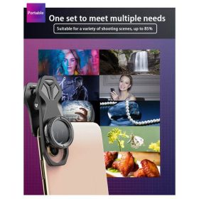 کیت لنز دوربین گوشی apexel 11 in 1