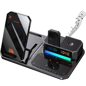 پایه شارژ بی‌سیم مغناطیسی 6 کاره T50