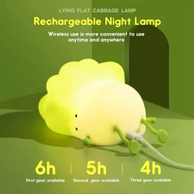 چراغ خواب سیلیکونی کلم خسته