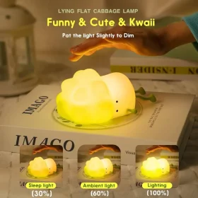 چراغ خواب سیلیکونی کلم خسته