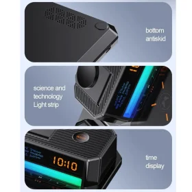 پایه شارژ بی‌سیم مغناطیسی 6 کاره T50