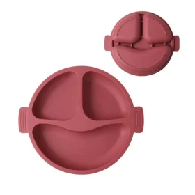 بشقاب غذای کودک سیلیکونی