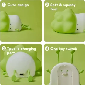 چراغ خواب سیلیکونی کلم خسته