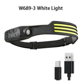 هدلامپ کوهنوردی سنسور دار و ضد آب مدل W689-3