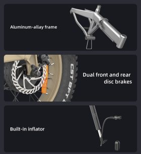 دوچرخه برقي كوهستان تاشو شيائومي HIMO ZB20