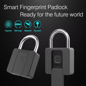قفل اثر انگشتی smart padlock