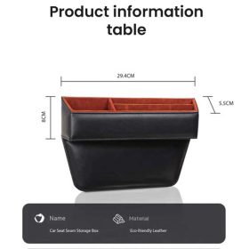 جعبه نگهدارنده وسایل کنار صندلی خودرو مدل ZHUSE ZS-CA-002