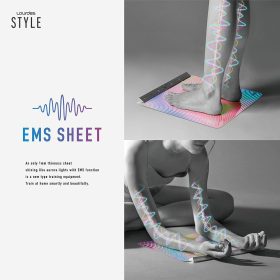 ماساژور پا شارژی EMS SHEET (تحريك الكتريكی عضله)