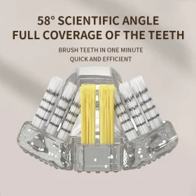 مسواک سه بعدی سه لبه برند dr baek