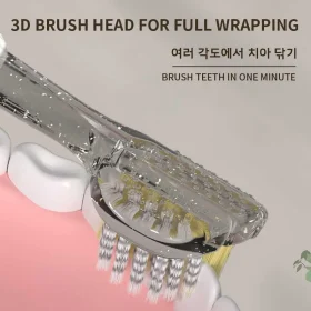 مسواک سه بعدی سه لبه برند dr baek