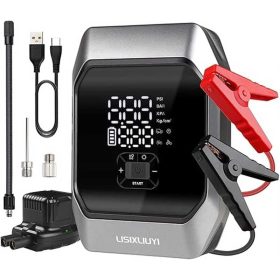 Jump Starter with Air Compressor