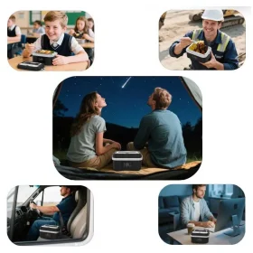 جعبه ناهار برقی قابل حمل