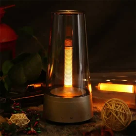 اسپیکر دارای لامپ ال ای دی مدل LIVING CANDLE SPEAKER