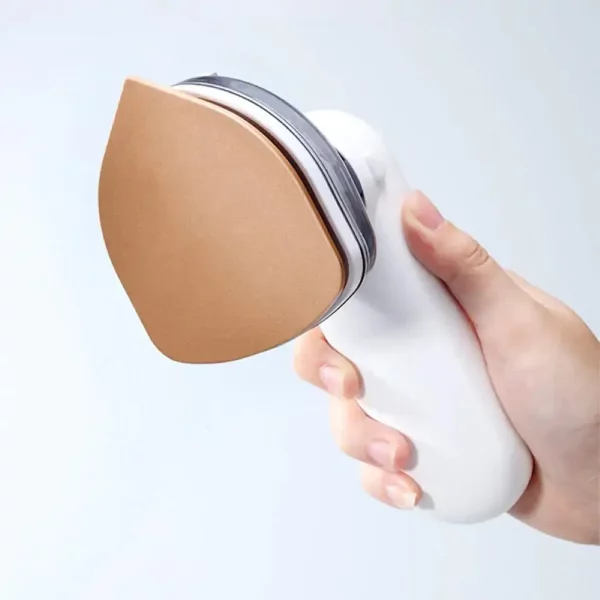 اتو بخار دستی مینی قابل حمل با صفحه آلومینیومی تفلونی و دمای قابل تنظیم برای انتقال سریع حرارت و از بین بردن چروک‌ها - ایمن و کارآمد