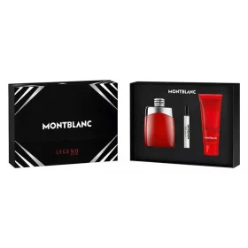 ست ادکلن هدیه مردانه Mont Blanc Legend Red – پک 3 عددی