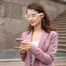 عینک هوشمند گرین لاین مدل Munich Smart Glass GNMUSGLSSWH