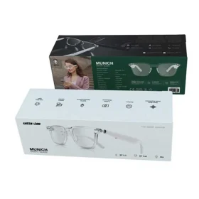 عینک هوشمند گرین لاین مدل Munich Smart Glass GNMUSGLSSWH