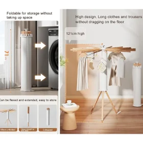 قفسه خشک کن لباس قابل حمل Airer