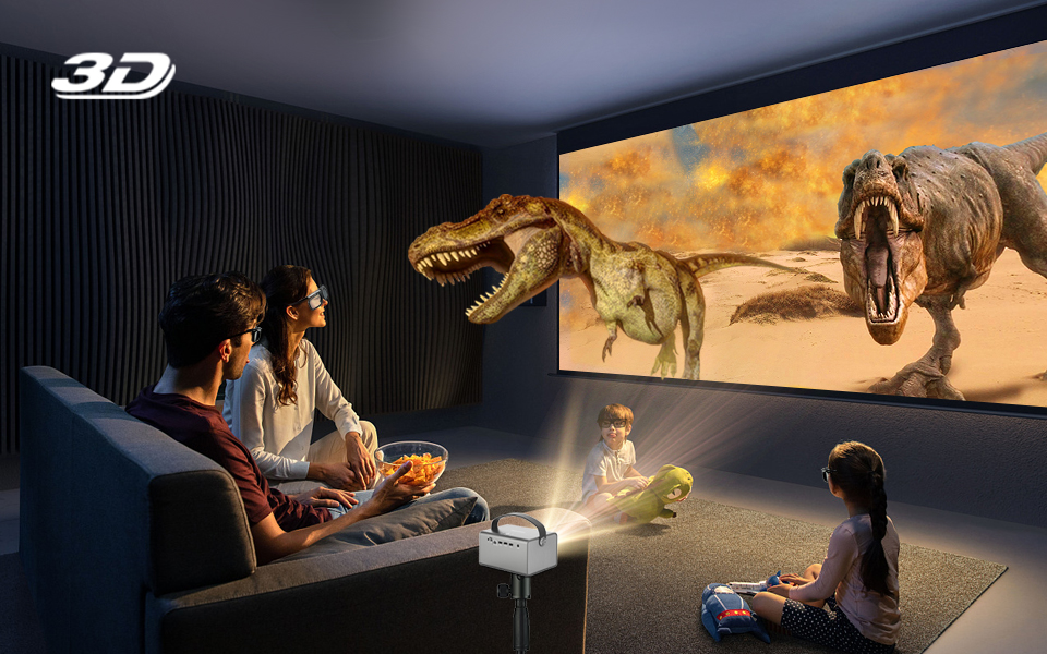 سینمای خانگی سه بعدی تکان دهنده