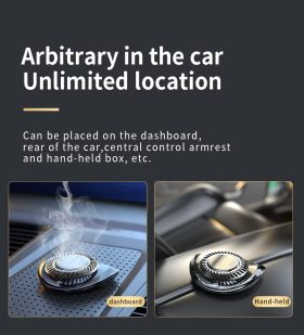 پخش کننده عطر ماشین چرخشی خورشیدی