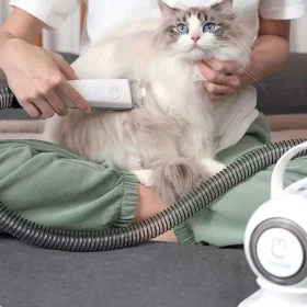 شانه و موزر موی حیوانات خانگی