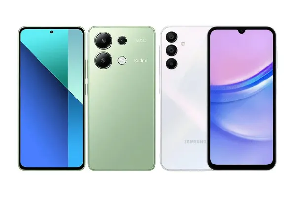 مقایسه Xiaomi Redmi Note 13 با Samsung Galaxy A15