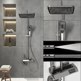 سیستم دوش با صفحه نمایش دیجیتال LED